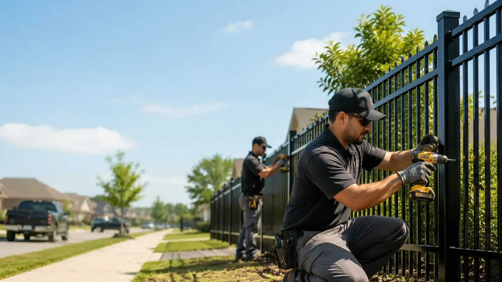 Metal Fence Installation in Dallesport, WA